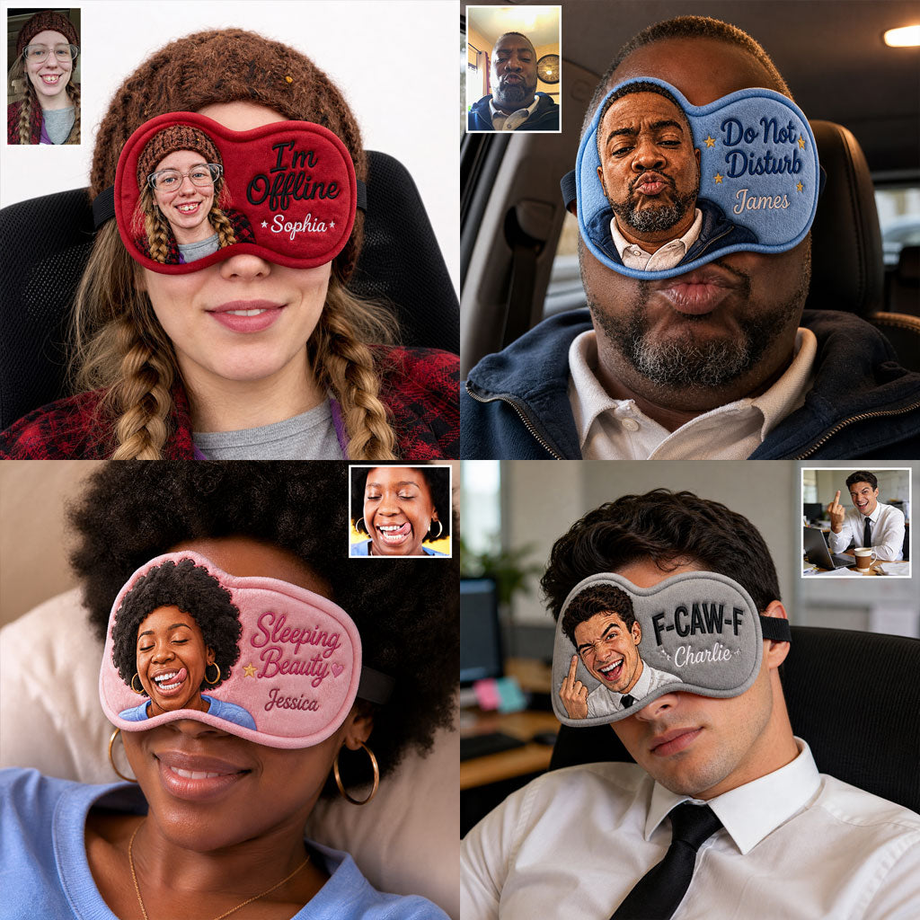 Ne Pas Déranger - Masque de Sommeil Refroidissant Personnalisé