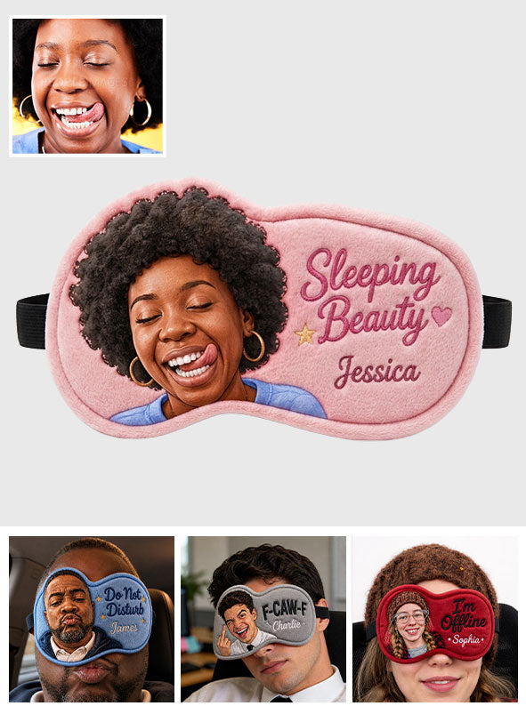 Ne Pas Déranger - Masque de Sommeil Refroidissant Personnalisé