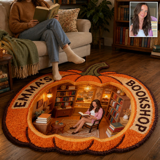 Tapis Personnalisé Antidérapant Miniature - Café