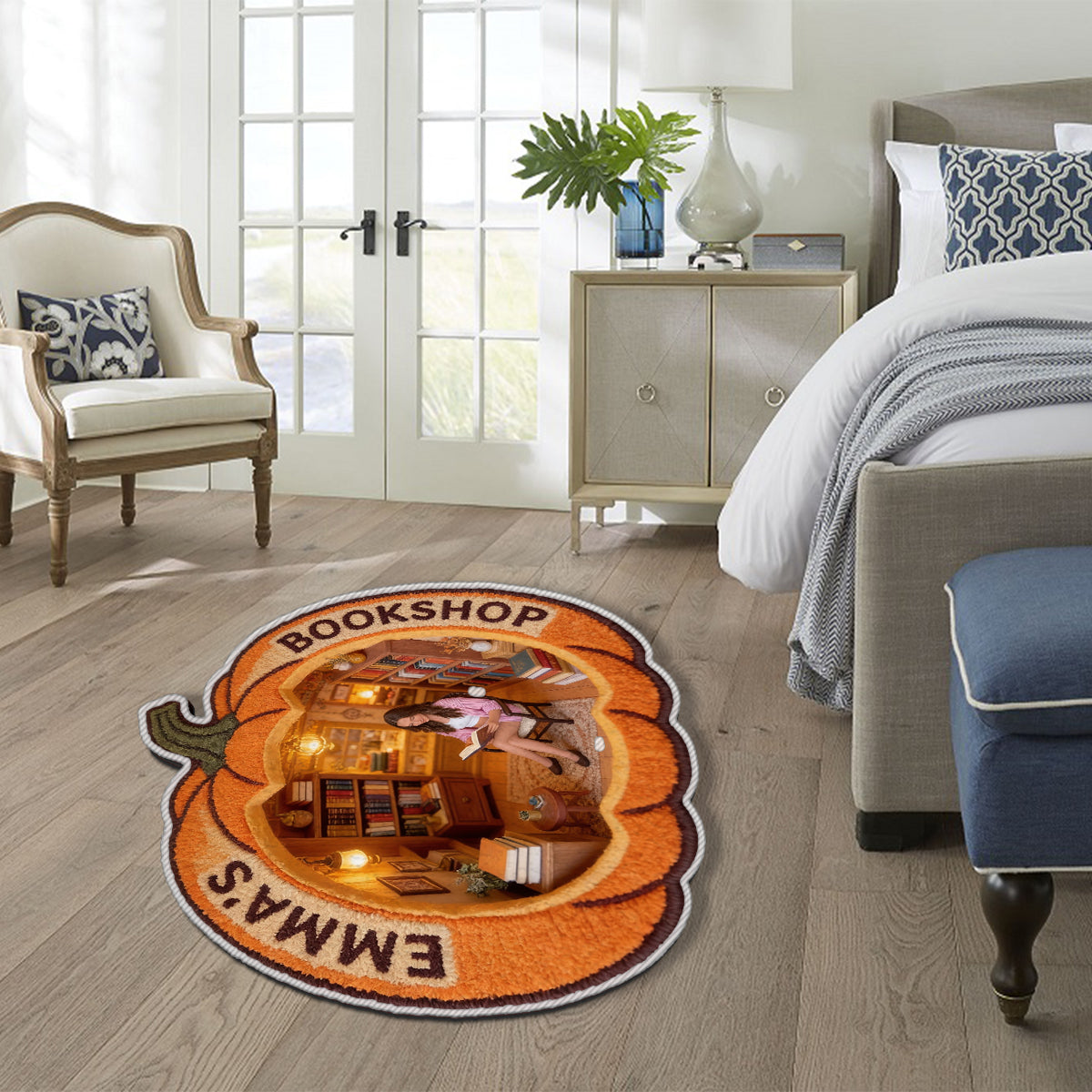 Shop Miniature - Personalized Coffee Non-Slip Tufted Rug