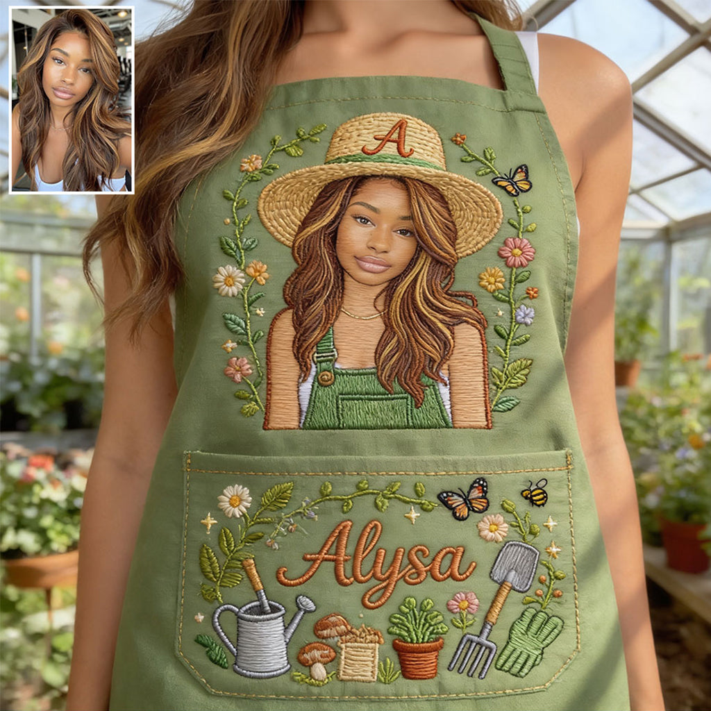 Amour du Jardinage - Tablier de Jardinage Personnalisé