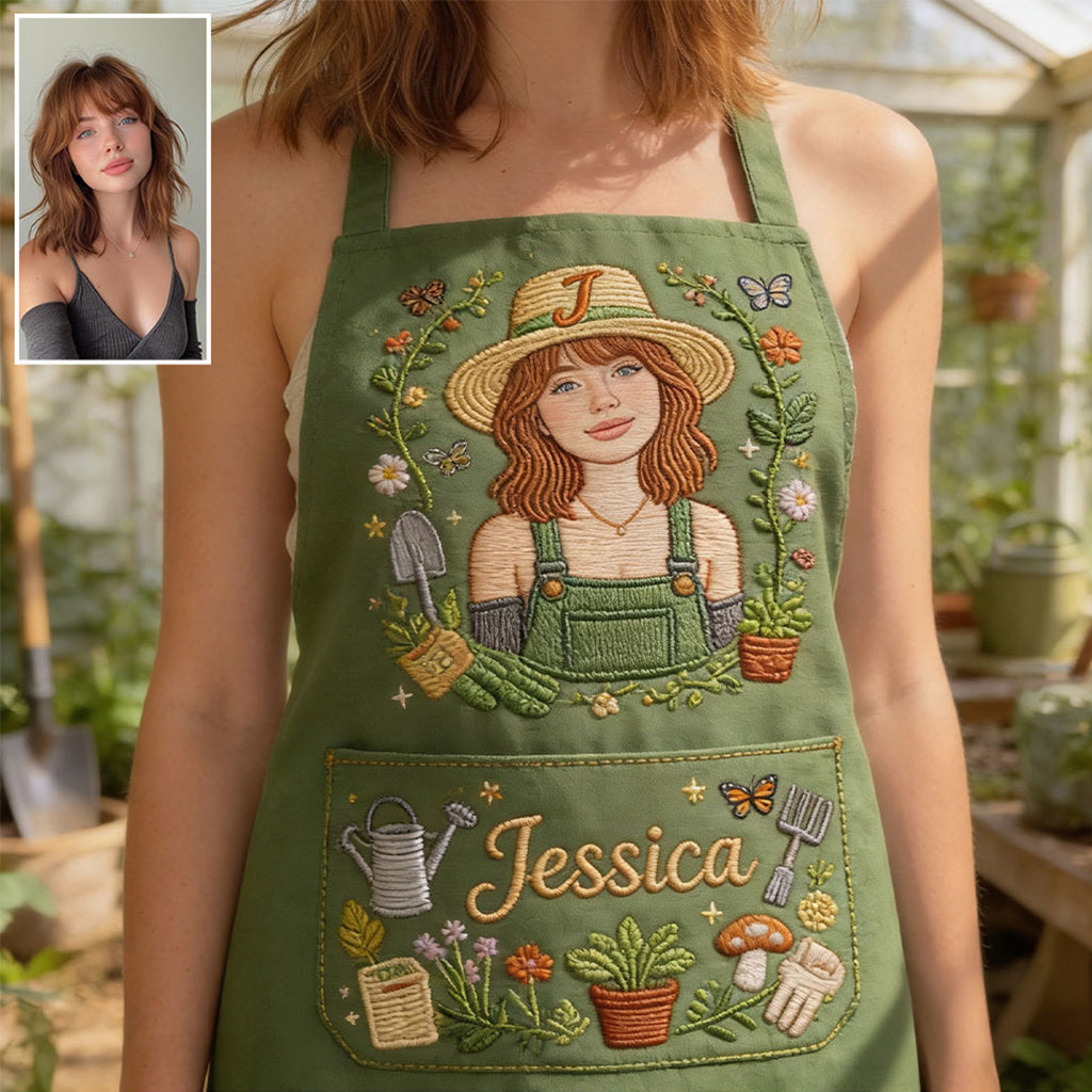 Amour du Jardinage - Tablier de Jardinage Personnalisé