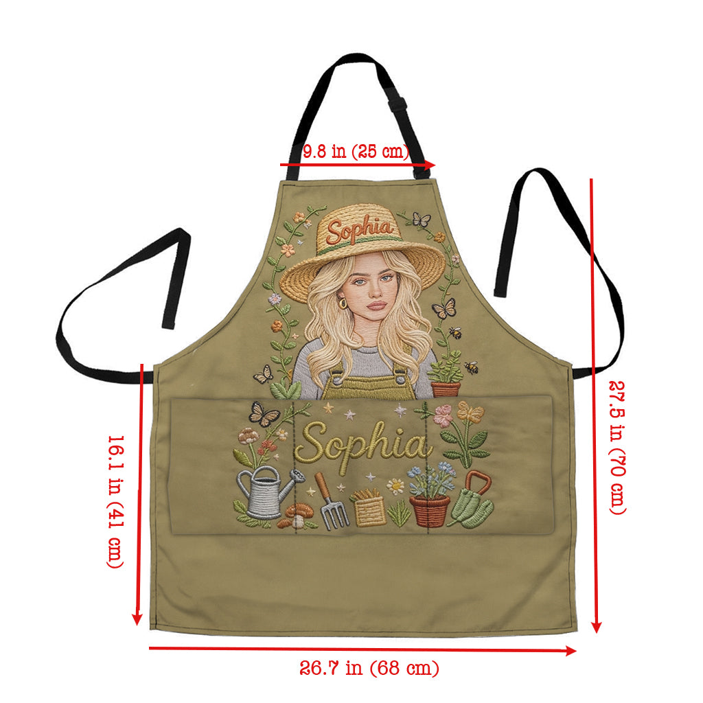 Amour du Jardinage - Tablier de Jardinage Personnalisé