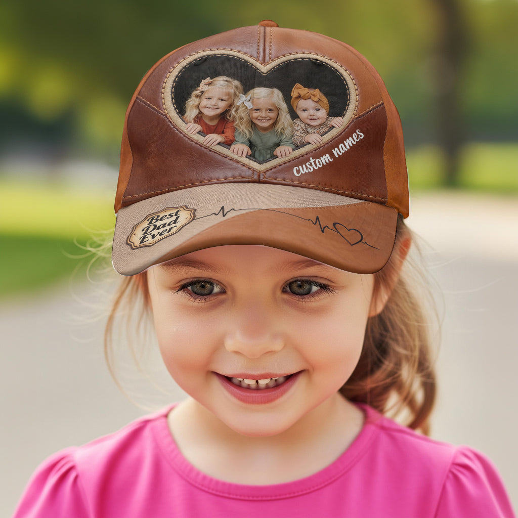 Custom From Any Photo - Personalized Father Classic Cap