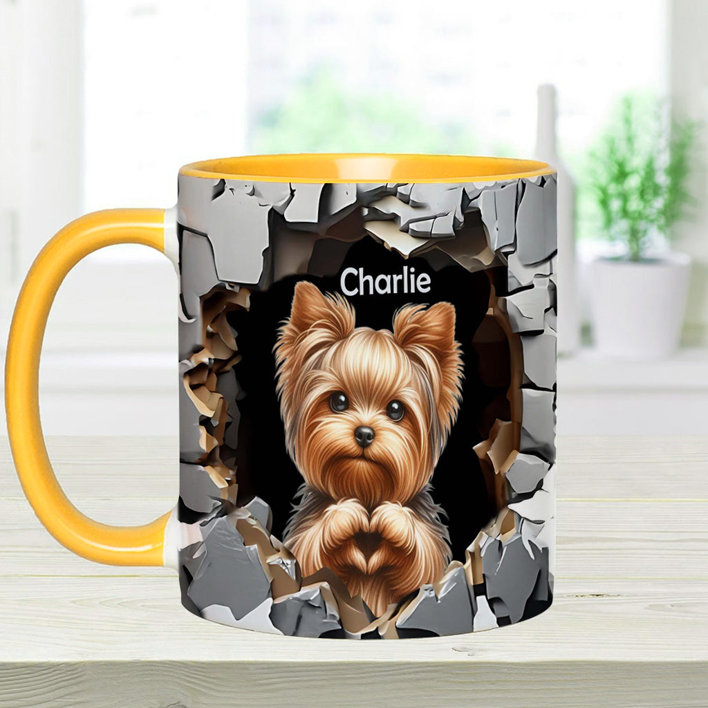 Lovely Dogs - Personalized Dog Accent Mug