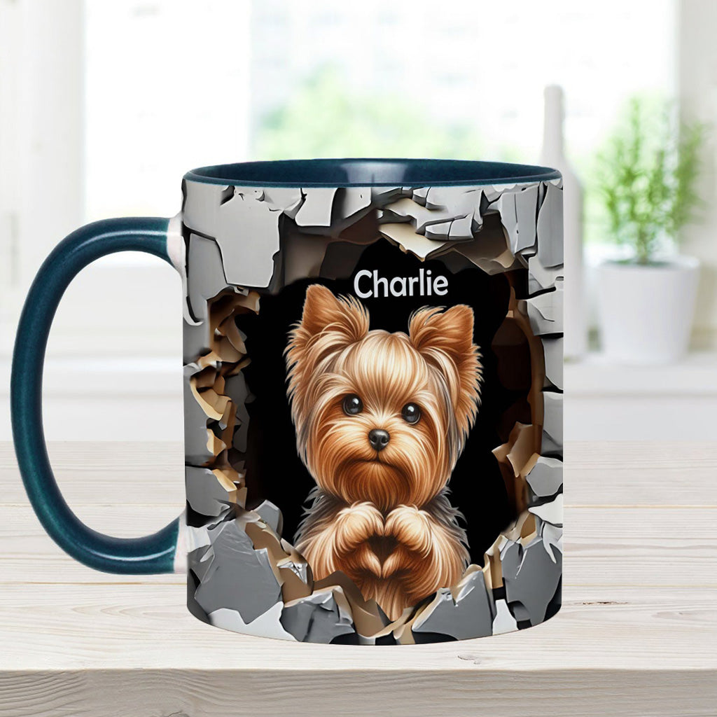 Lovely Dogs - Personalized Dog Accent Mug
