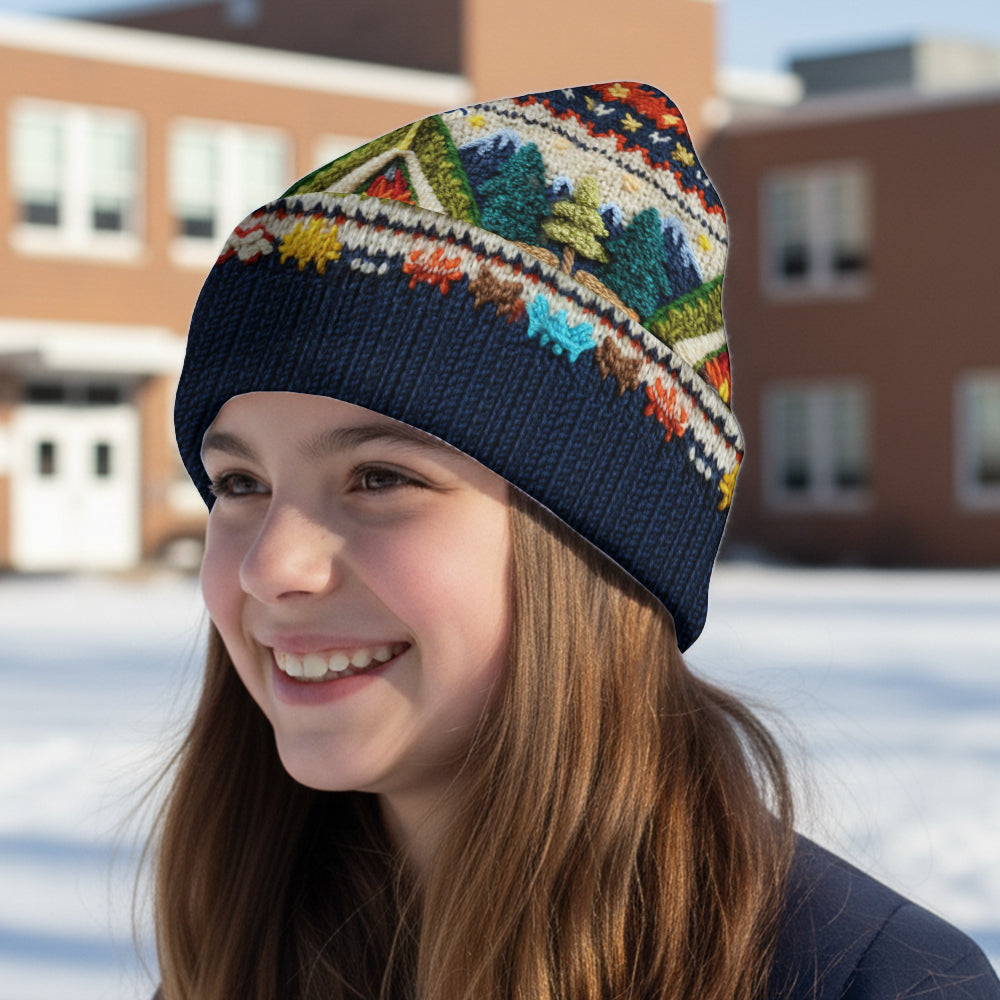 J'adore le camping - Bonnet de camping personnalisé