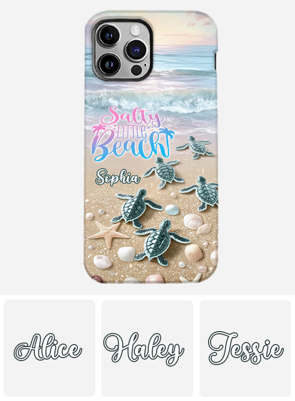 Salty Lil Beach - Coque de téléphone personnalisée pour amoureux de la mer avec impression intégrale