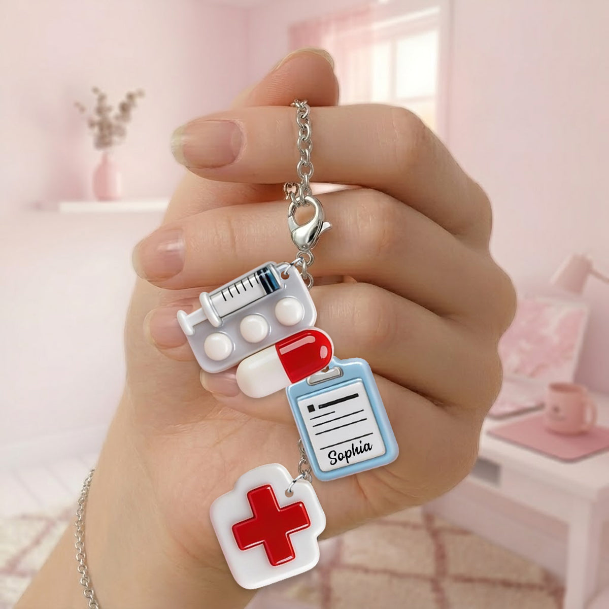 Vie de Nurse - Charms Suspendus Personnalisés