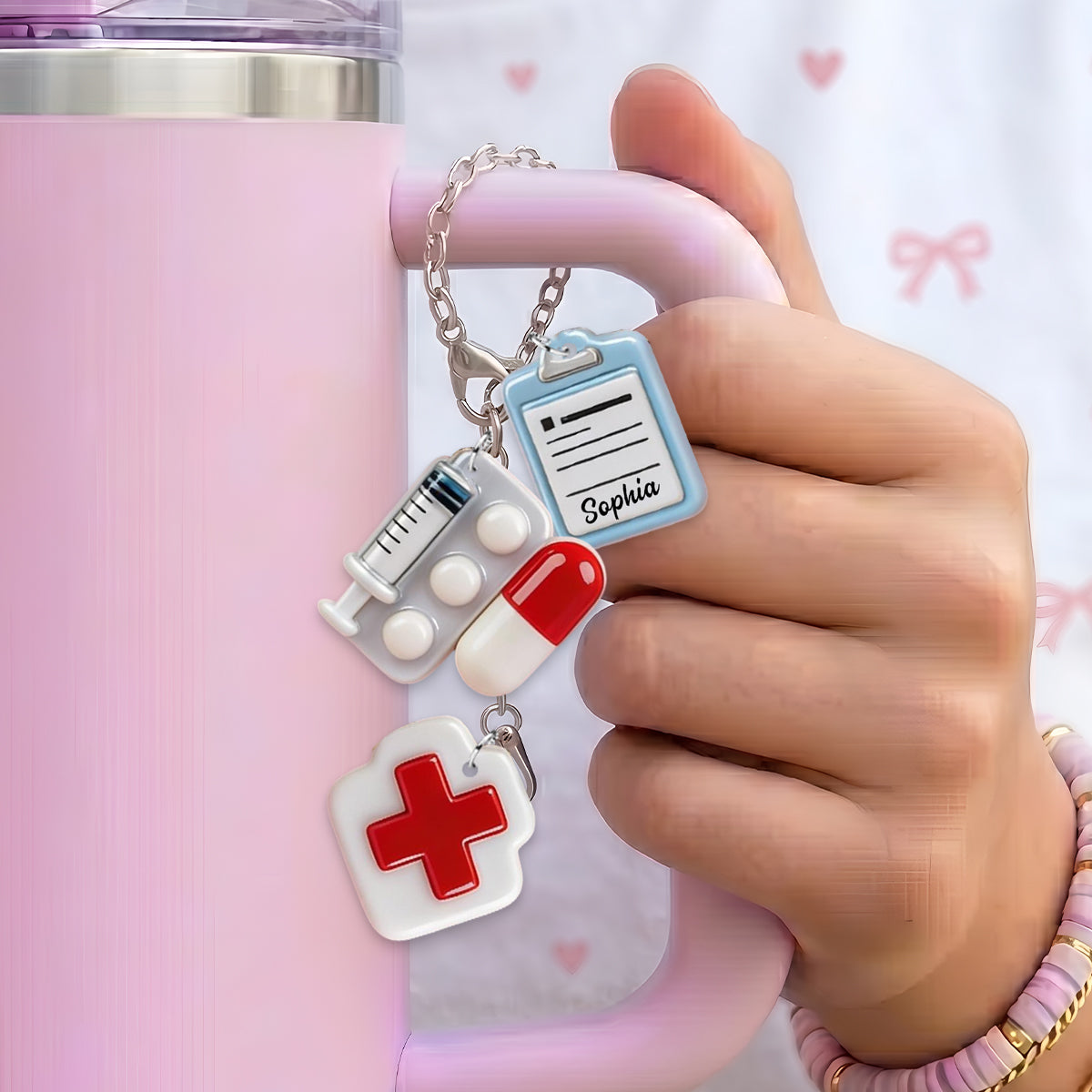Vie de Nurse - Charms Suspendus Personnalisés
