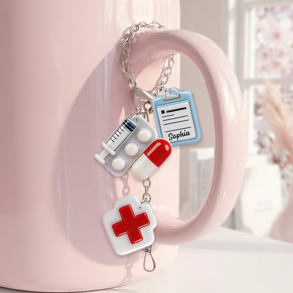Vie de Nurse - Charms Suspendus Personnalisés