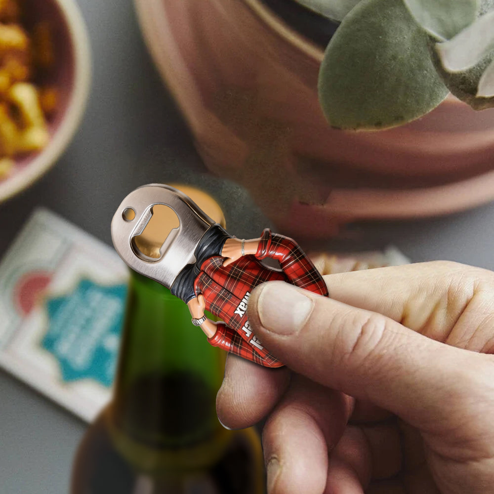 Carburant de Papa - Ouvre-bouteille Personnalisé