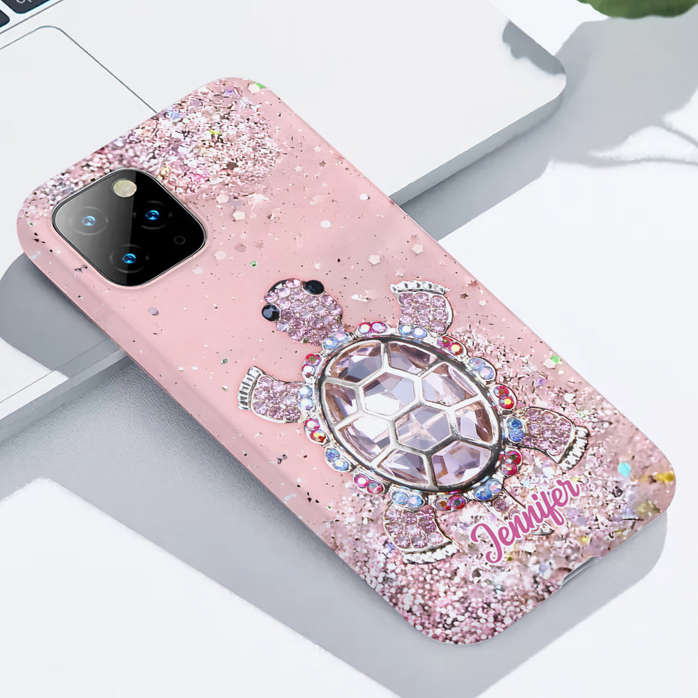 Just A Girl Who Loves Turtles - Personalized Turtle Full Print Phone Case
