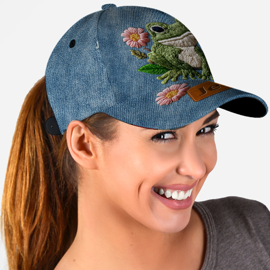 Love Frogs - Personalized Frog Classic Cap