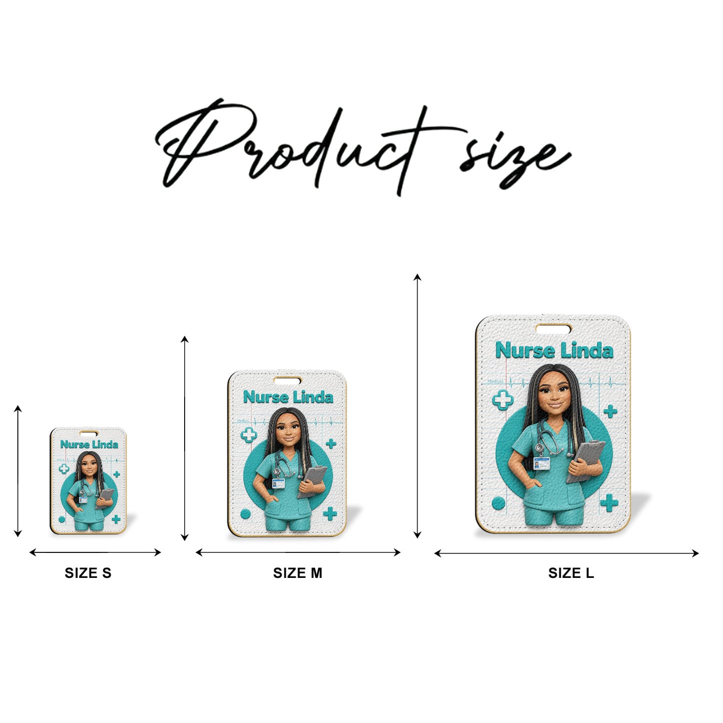 Nurse Bag Tag - Personalized Nurse Luggage Tag