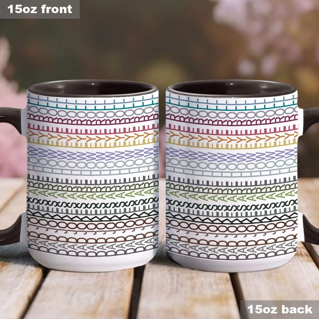 Dad Jokes Are How Eye Roll - Father Accent Mug