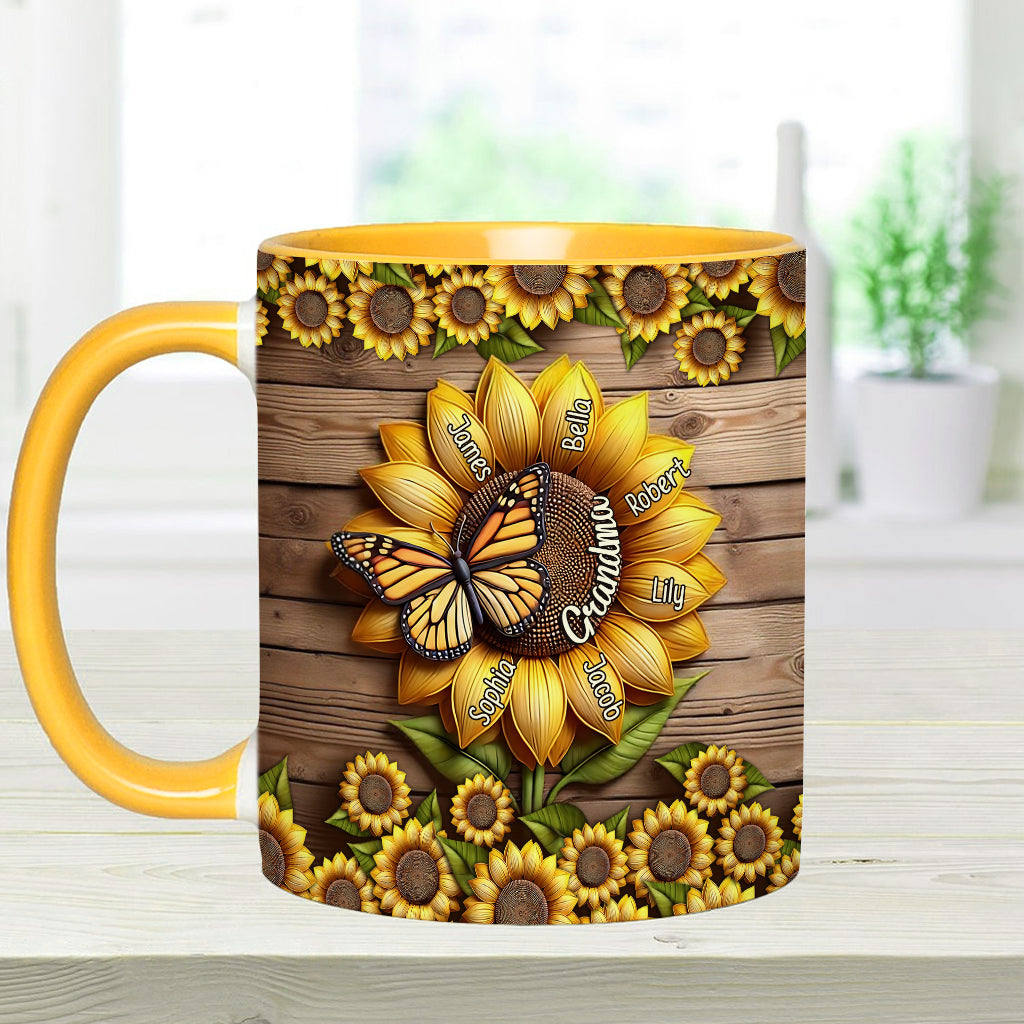 Tu es mon rayon de soleil, mamie maman - Mug personnalisé pour mamie