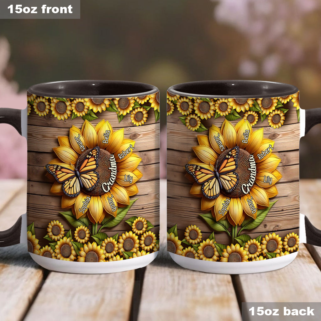 Tu es mon rayon de soleil, mamie maman - Mug personnalisé pour mamie