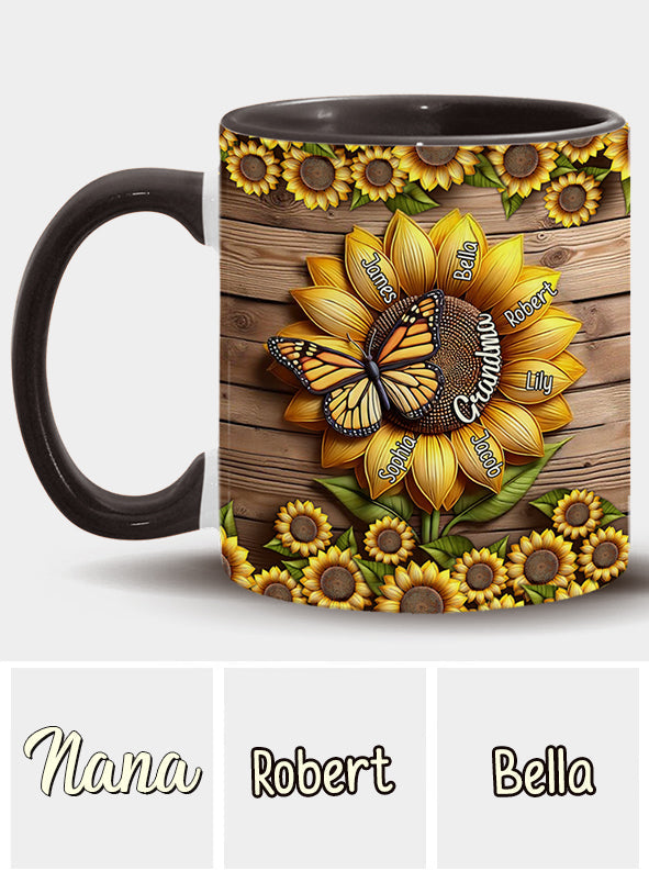 Tu es mon rayon de soleil, mamie maman - Mug personnalisé pour mamie