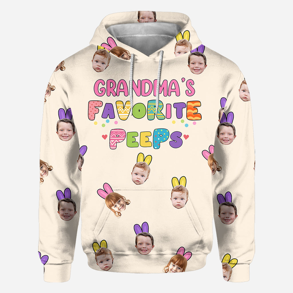 Grandma's Peeps - Personalized Kid All Over Shirt