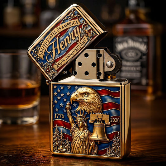 USA 250e Anniversaire - Briquet Patriot Personnalisé