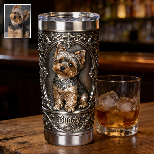 Love My Pet - Personalized Dog Tumbler
