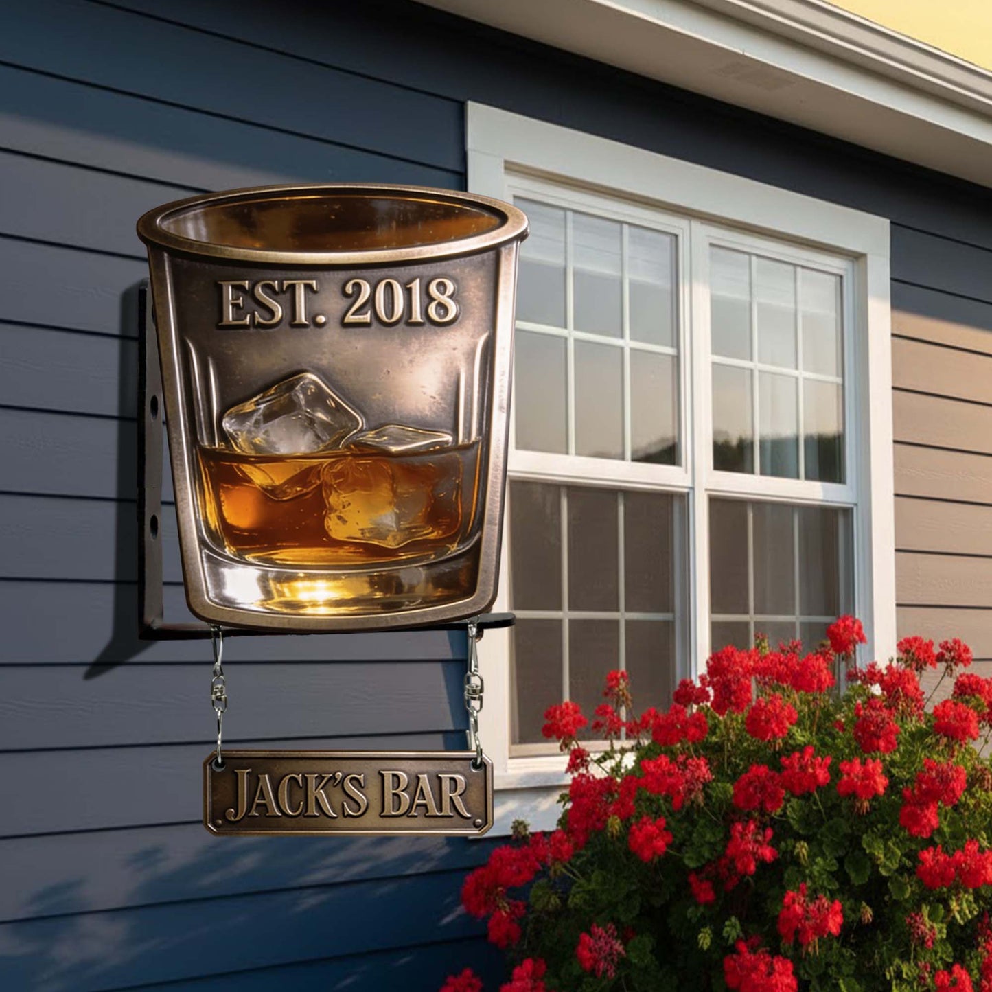 Whiskey Bar - Personalized Whisky Wooden Wall Mount Sign