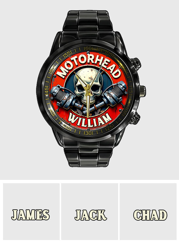 Motor Head - Personalized Biker Hand Watch