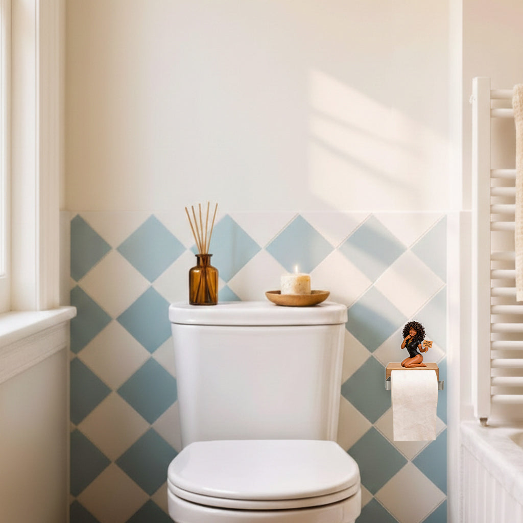 Wow ! Grand C*ck - Porte-Papier Toilette Personnalisé Épicé pour Couples