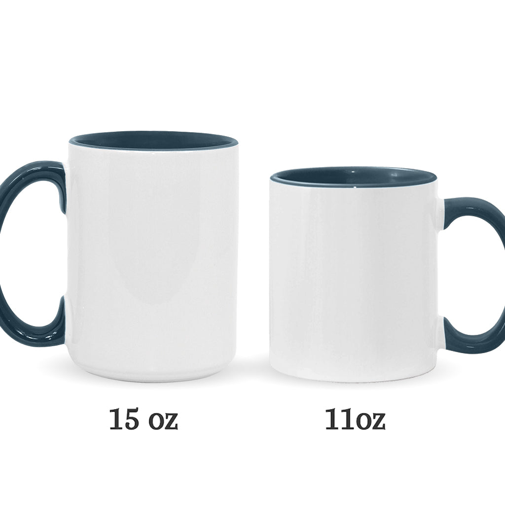 Good Days Start With Coffee & Peace - Personalized Coffee Accent Mug