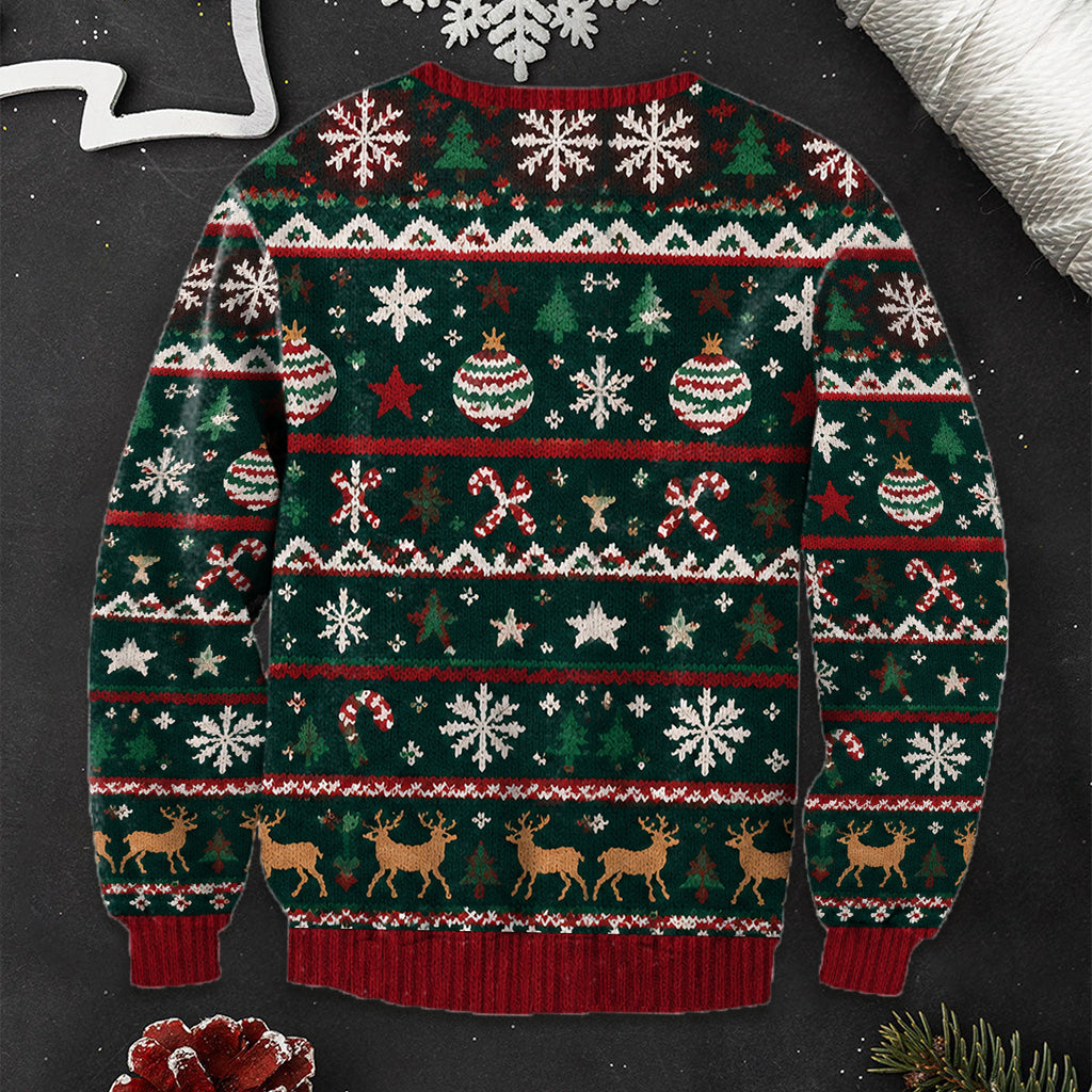 Unbreathable Inside You - Personalized Spicy Couple Ugly Sweater