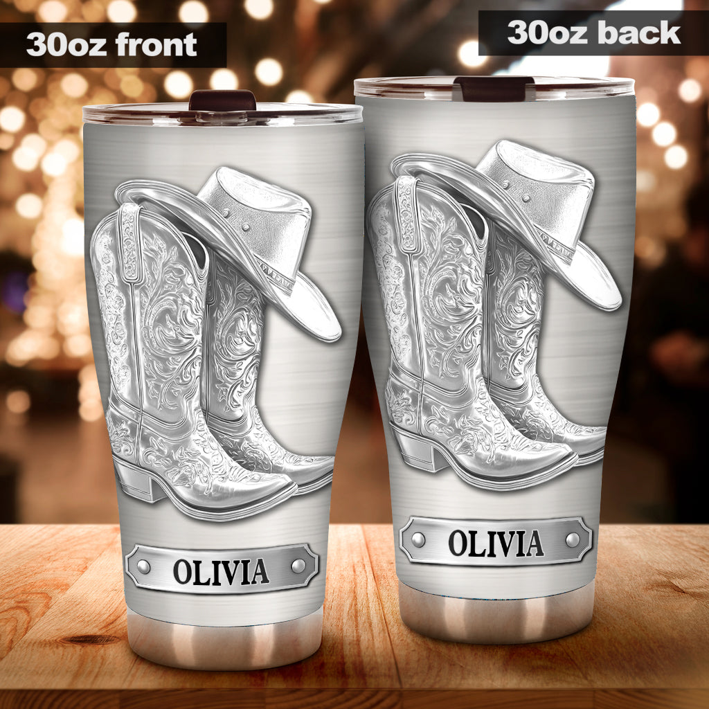 Esprit Western - Gobelet Cowgirl Personnalisé