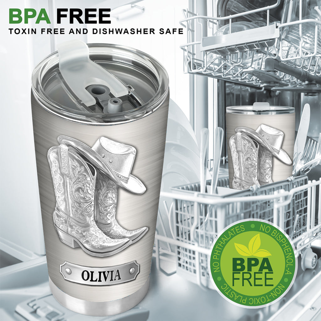 Esprit Western - Gobelet Cowgirl Personnalisé