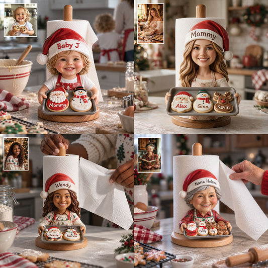 Baked With Loves - Personalized Baking Paper Towel Stand