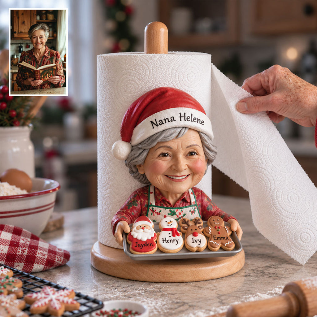 Baked With Loves - Personalized Baking Paper Towel Stand