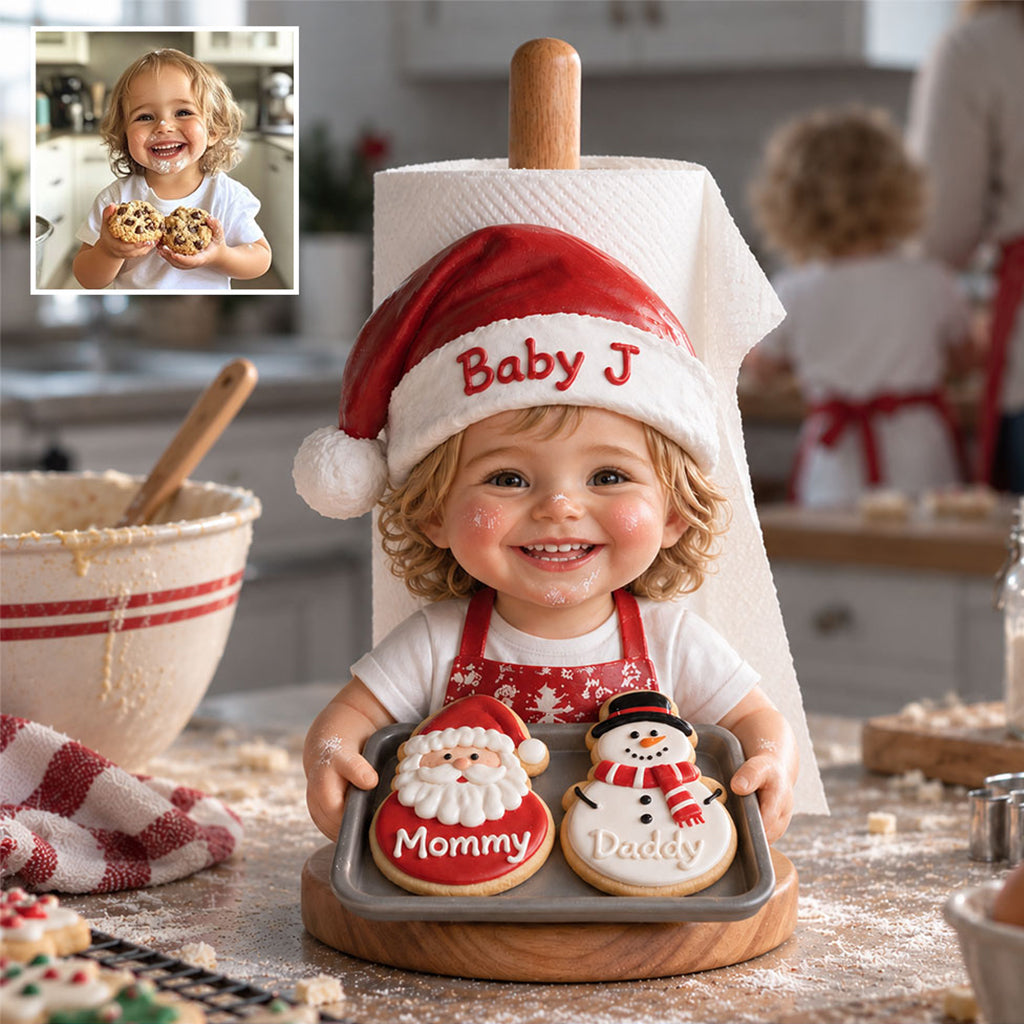 Baked With Loves - Personalized Baking Paper Towel Stand