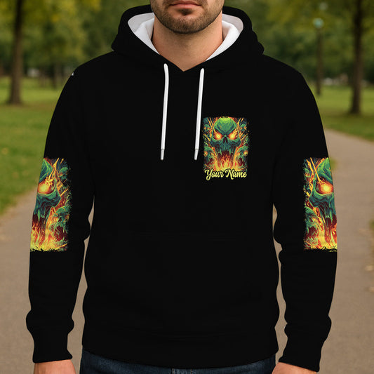 Reculez - T-shirt personnalisé à motif crâne intégral