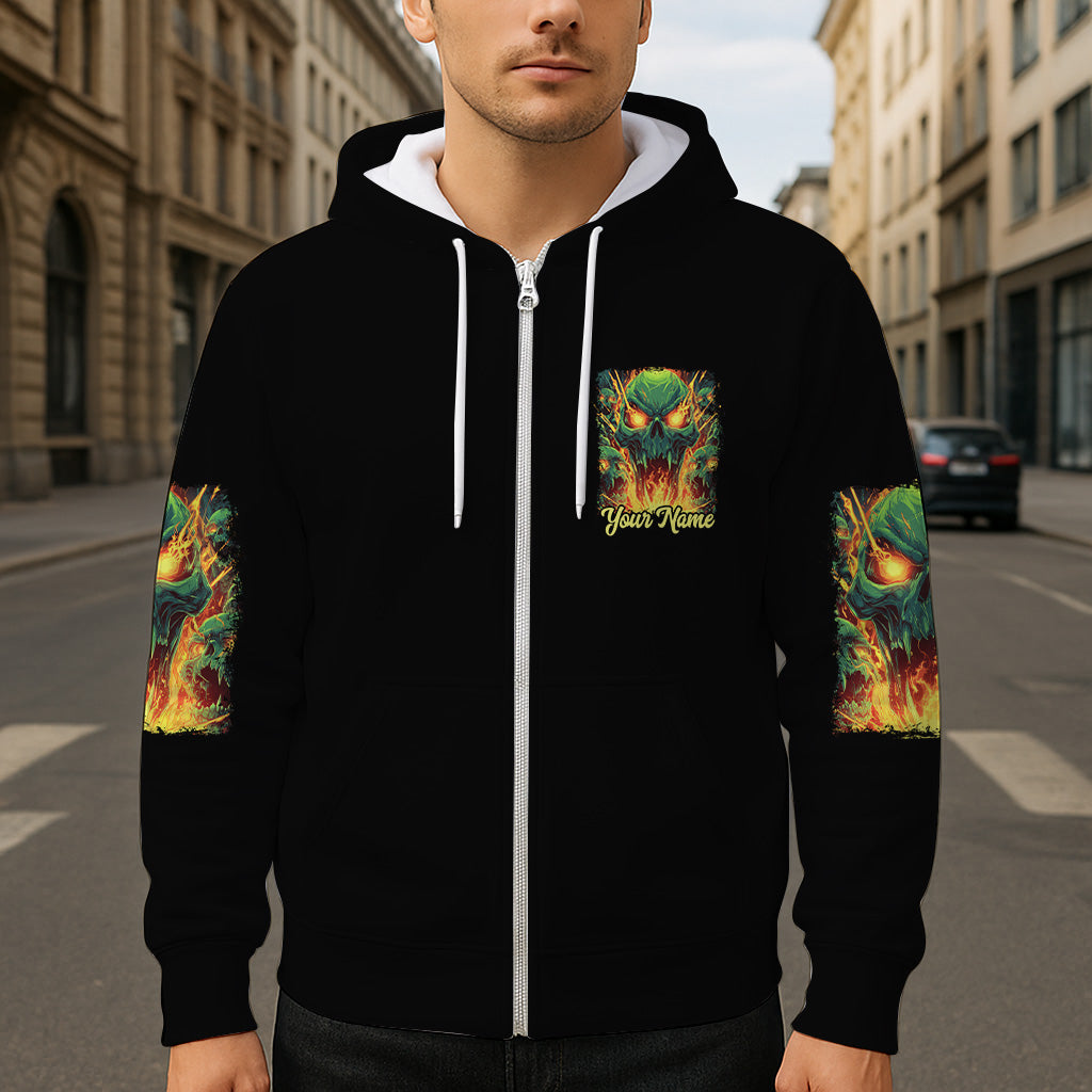 Reculez - T-shirt personnalisé à motif crâne intégral