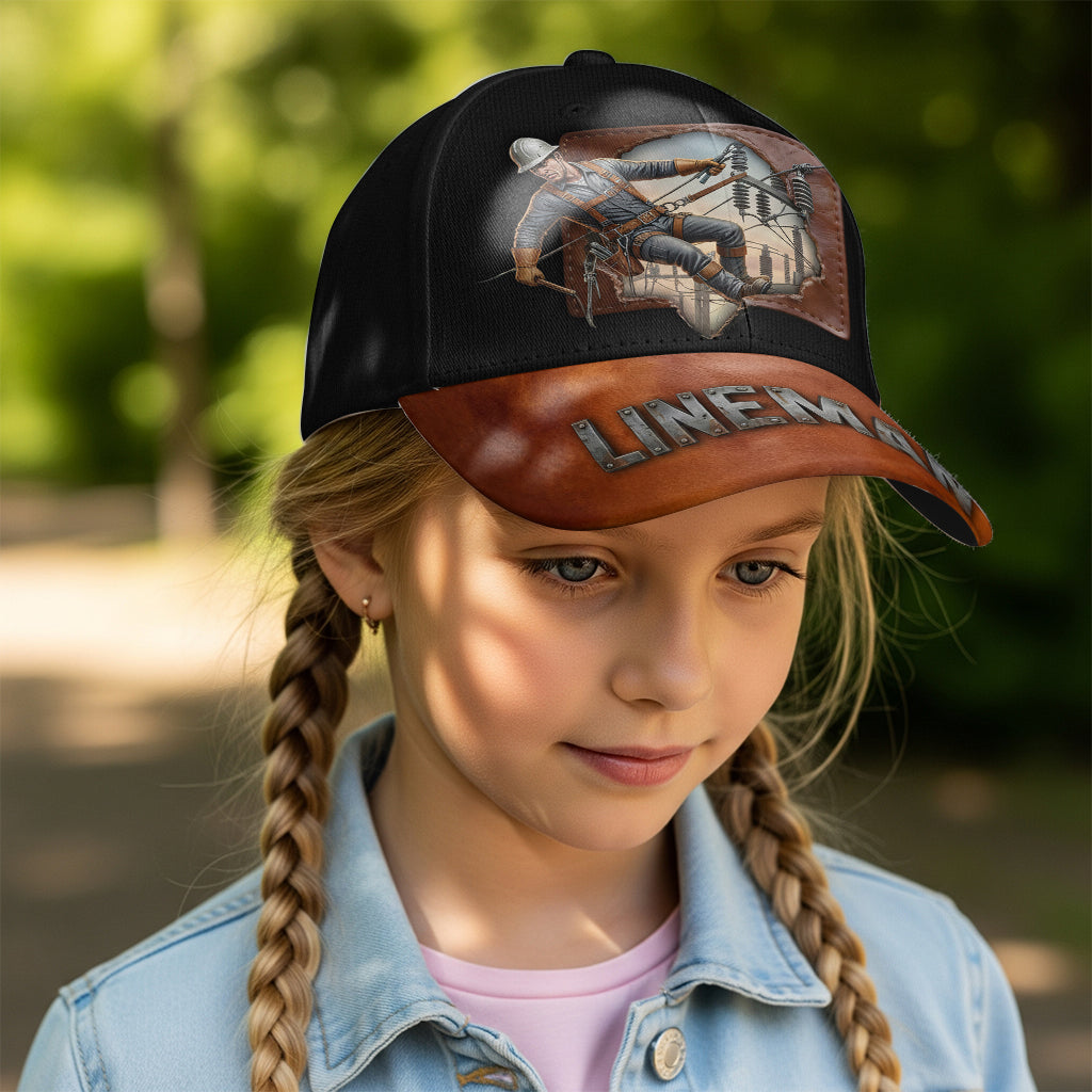 Love Lineman - Personalized Lineman Classic Cap