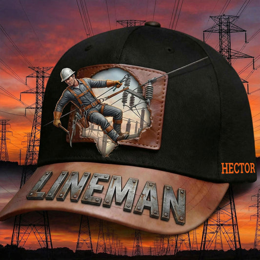 Aimez les électriciens - Casquette classique personnalisée pour électricien