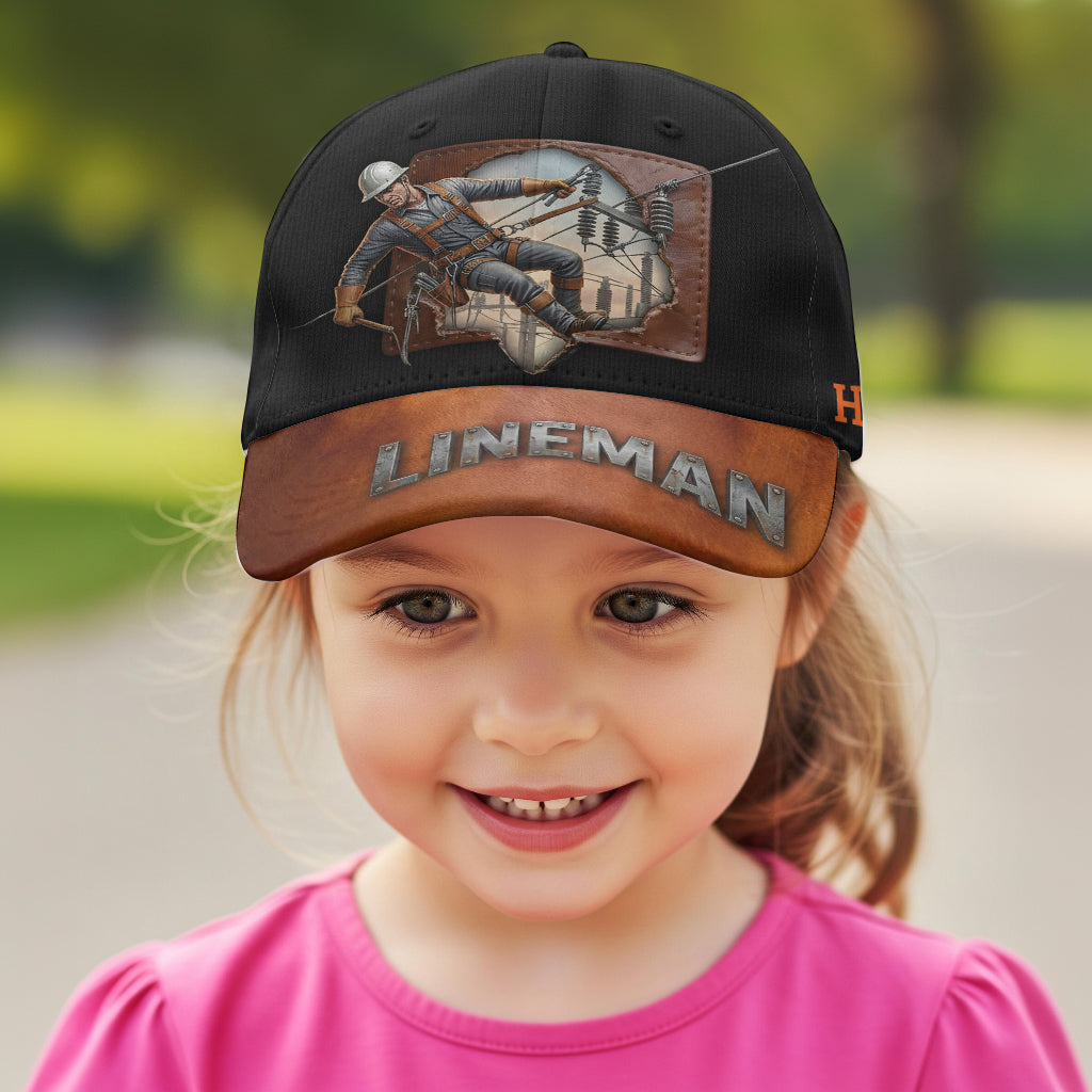 Love Lineman - Personalized Lineman Classic Cap