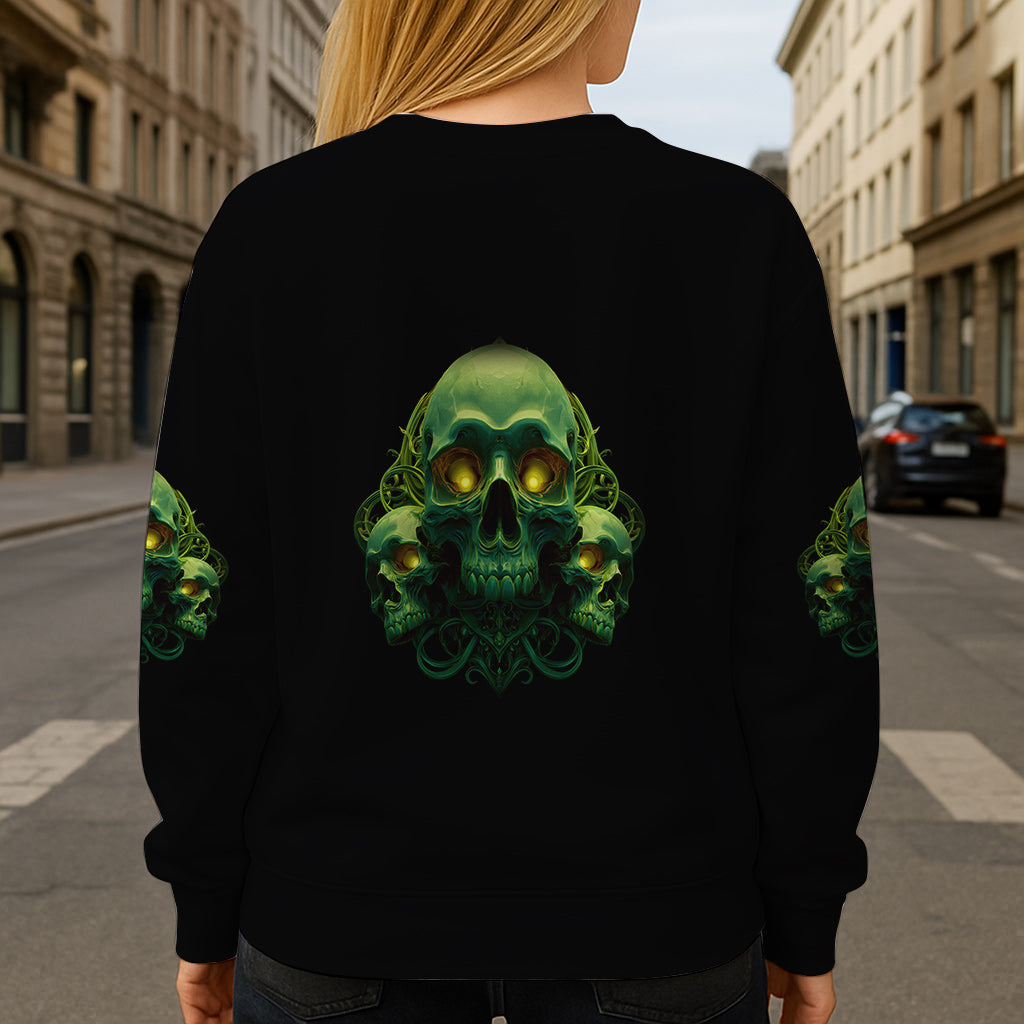 Mon démon est prêt à jouer - T-shirt personnalisé à motif crâne intégral