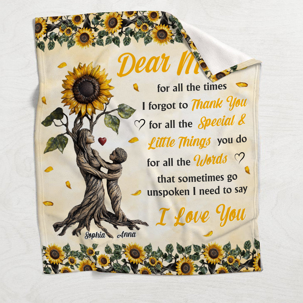 À ma maman - Couverture personnalisée pour maman