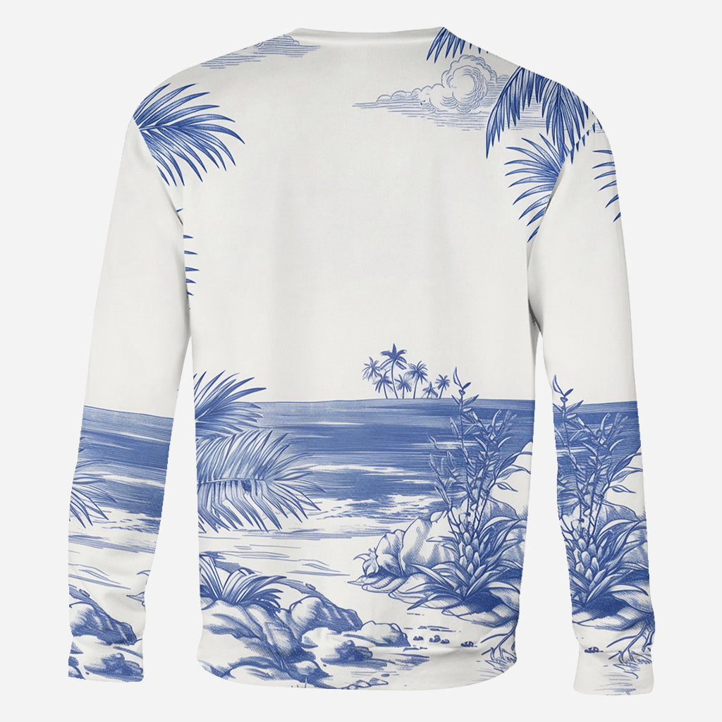 Beachy Vibe - Personalized Sea Lover All Over Shirt