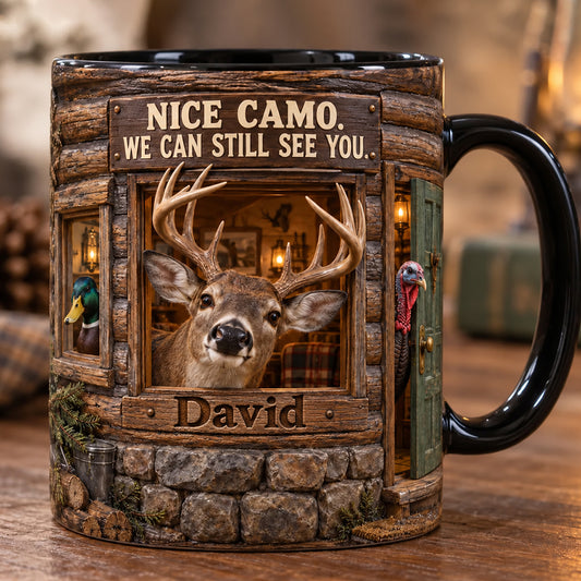 Love Hunting - Personalized Hunting Mug