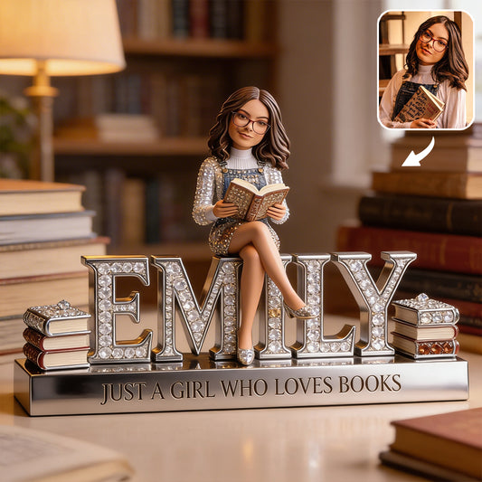 Custom Any Photo Love Books - Personalized Book Custom Shaped Acrylic Plaque