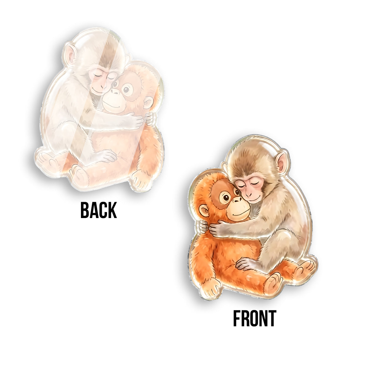 You're Not Hard To Love - Personalized Mental Health Awareness Pocket Hug Card