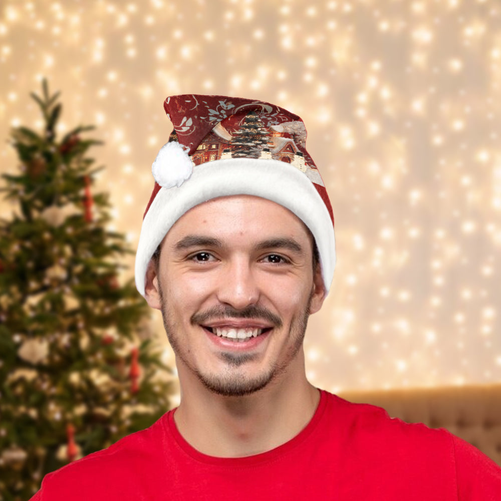 Notre famille - Chapeau de Père Noël personnalisé pour toute la famille