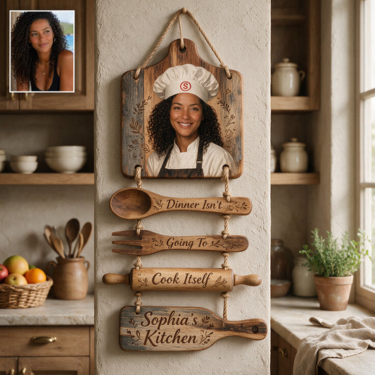 Cooking Show - Personalized Cooking Pallet Wood Sign