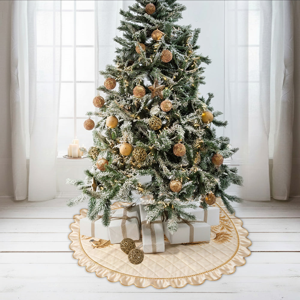 Magical Time Of The Year - Personalized Horse Shaped Tree Skirt